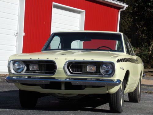 Hemi under glass,restored,mopar,barracuda,cuda