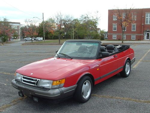 1992 saab 900 turbo convertible, enthusiast/mechanic owned, much recent work