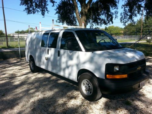 2007 chevrolet express 2500 base extended cargo van 3-door 4.8l