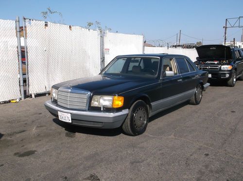 1986 mercedes 560sel, no reserve