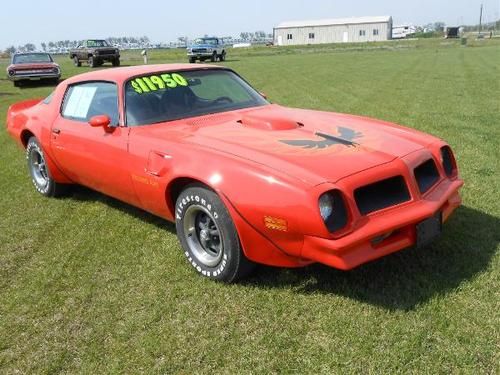 1976 pontiac trans am 400 rare carousel red **we take all trades** firebird