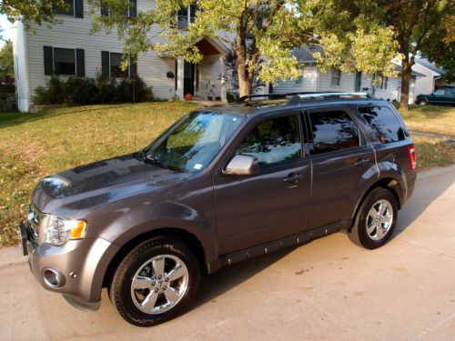 2011 ford escape limited sport utility 4-door 3.0l flex fuel sterling grey 4wd