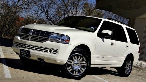 2008 lincoln navigator tv/dvd sunroof navigation 3rd.seat sat.radio