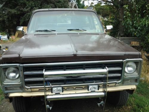 1979 chevy silverado k20 3/4 ton 4x4 350 only 87,126 miles.