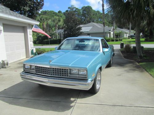 1987 el camino excellent condition