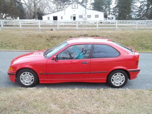 1997 bmw 318ti 2dr hatchback 5sp manual repo no reserve