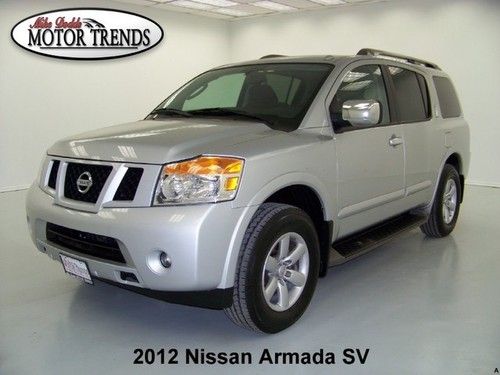 2012 4x4 sv rearcam bose 8 pass power tailgate 5.6 v8 tow pkg nissan armada 41k