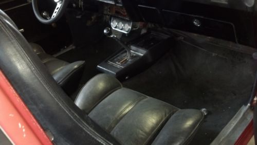 1974 spirit of america hatchback,red,black int.,bucket seats,factory floor shift, image 6