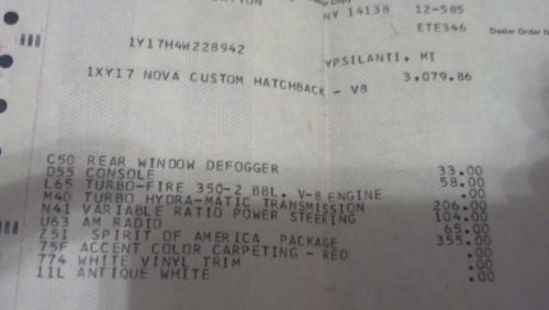 1974 spirit of america hatchback,red,black int.,bucket seats,factory floor shift, image 20