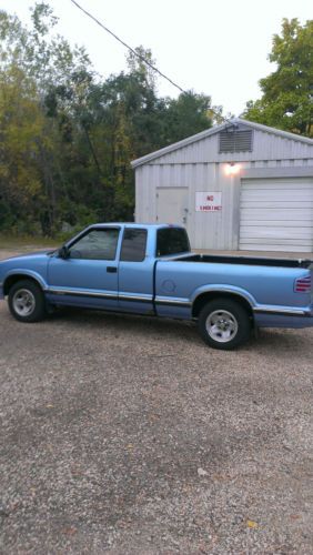 1996 chevrolet s10 ls extended cab pickup 2-door 4.3l