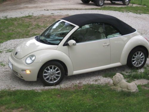 2004 volkswagen beetle gls convertible 2-door 2.0l