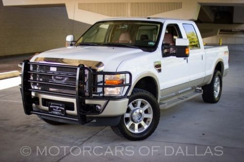 2010 ford f250 king ranch lariat 4x4 navigation sat. radio bluetooth