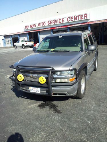 2002 chevrolet tahoe, tan, ls, 5.3l