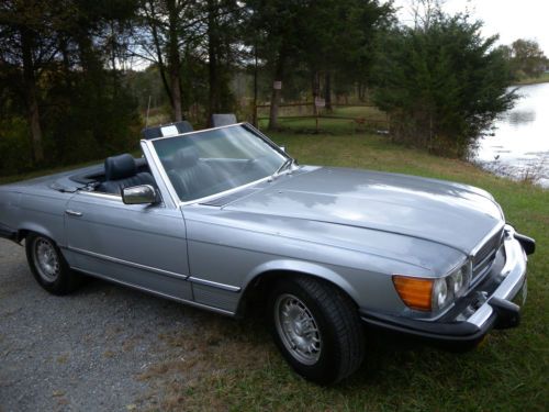 1984 Mercedes 380 SL, Convertible, Silver, Classic, Rare, Roadster, Two door, image 2