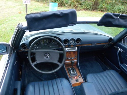 1984 Mercedes 380 SL, Convertible, Silver, Classic, Rare, Roadster, Two door, image 9