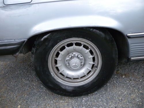 1984 Mercedes 380 SL, Convertible, Silver, Classic, Rare, Roadster, Two door, image 12