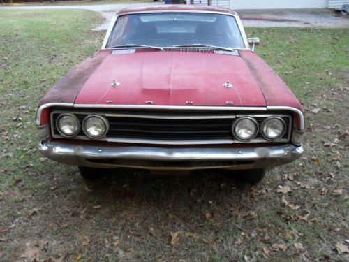 FORD 1969 COBRA Sportsroof FAIRLANE/ TORINO 428 CJ Factory Candyapple Red, image 3