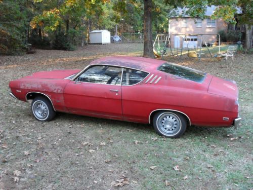 FORD 1969 COBRA Sportsroof FAIRLANE/ TORINO 428 CJ Factory Candyapple Red, image 9