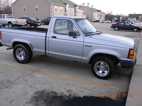 1991 ford ranger custom standard cab pickup 2-door 2.3l