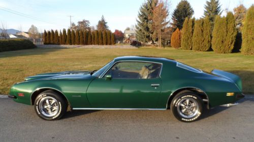 1974 pontiac firebird formula 400 4-speed 62,600 original miles trans am 75,76,