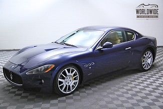 2009 maserati gran turismo! blue w/ tan leather! all service records! low miles!