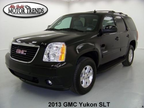 2013 gmc yukon slt rearcam leather heated seats media input bose 8 pass 35k