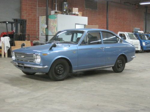 1969 toyota corolla very rare 3k-b dual carburetor high compression sport coupe