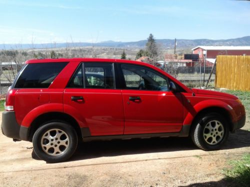 2003, red saturn vue, needs work