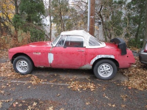 No reserve cheap project parts car rare convertible mg 5 spd runs rare classic