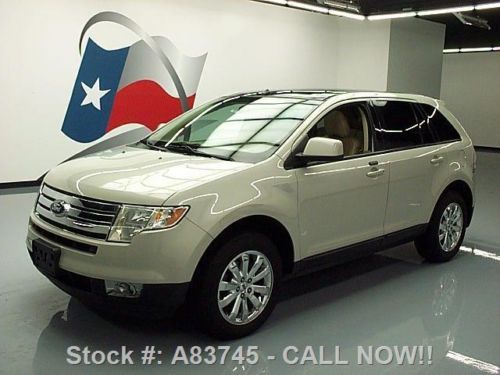 2007 ford edge sel plus awd pano roof nav leather 58k texas direct auto