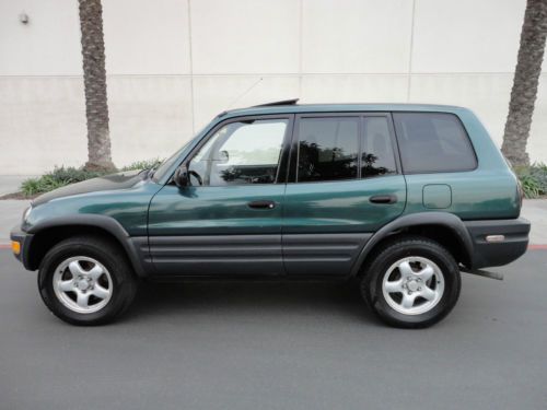 1998 TOYOTA RAV4 L 138K 2.0 LITER AWD MINI SUV CALIFORNIA CAR !!! NO RESERVE !!!, image 2