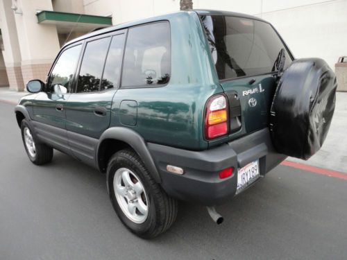 1998 TOYOTA RAV4 L 138K 2.0 LITER AWD MINI SUV CALIFORNIA CAR !!! NO RESERVE !!!, image 3