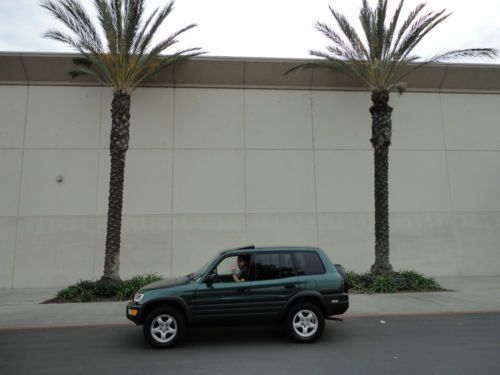 1998 TOYOTA RAV4 L 138K 2.0 LITER AWD MINI SUV CALIFORNIA CAR !!! NO RESERVE !!!, image 10