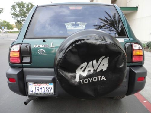 1998 TOYOTA RAV4 L 138K 2.0 LITER AWD MINI SUV CALIFORNIA CAR !!! NO RESERVE !!!, image 15