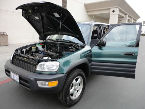 1998 TOYOTA RAV4 L 138K 2.0 LITER AWD MINI SUV CALIFORNIA CAR !!! NO RESERVE !!!, image 18