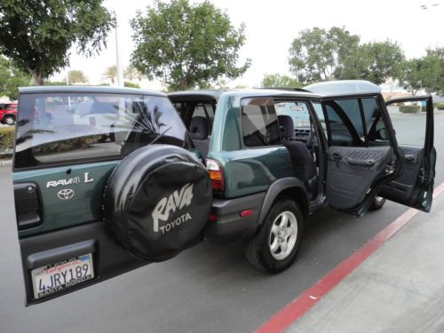 1998 TOYOTA RAV4 L 138K 2.0 LITER AWD MINI SUV CALIFORNIA CAR !!! NO RESERVE !!!, image 21