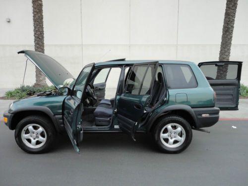 1998 TOYOTA RAV4 L 138K 2.0 LITER AWD MINI SUV CALIFORNIA CAR !!! NO RESERVE !!!, image 23