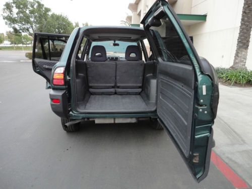 1998 TOYOTA RAV4 L 138K 2.0 LITER AWD MINI SUV CALIFORNIA CAR !!! NO RESERVE !!!, image 24