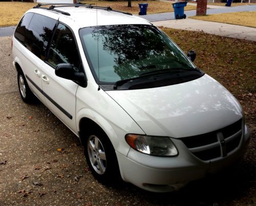 2006 dodge caravan sxt mini passenger van 4-door 3.3l minivan third row