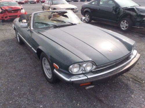 1991 jaguar xjs convertable v-12  rebuilder interior fire great deal!!