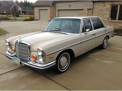 1971 mercedes 280 sel 4.5, *mint condition