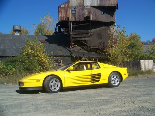 1988 ferrari testarossa one owner. original