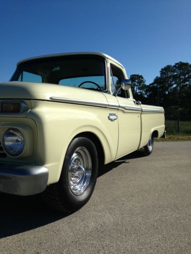 1966 f100 2wd shortbed fleetside v8 short bed ford pickup custom cab