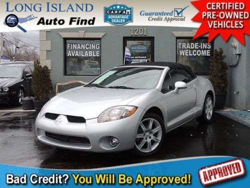 Silver spyder convertible 6-speed rockford fosgate gt v6 keyless leather