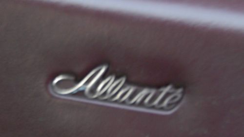 1988 cadillac allante hardtop convertible, champagne silver, red on red interior, image 10