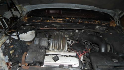 1988 cadillac allante hardtop convertible, champagne silver, red on red interior, image 11