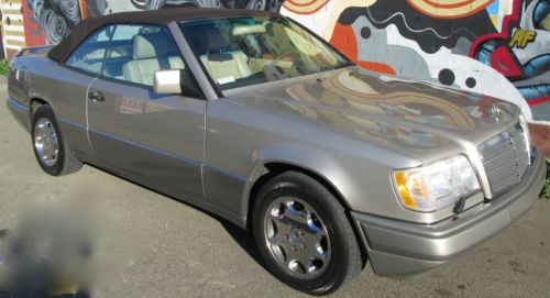 1994 mercedes-benz e320 cabriolet - immaculate 85k miles