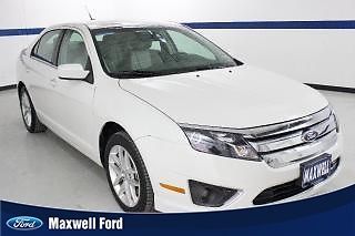 12 ford fusion sel fuel efficient 1 owner with comfortable leather seats!