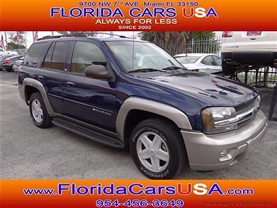 Chevrolet trailblazer ltz low miles 1-owner carfax certified well maintained fl