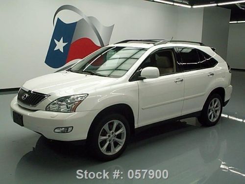 2008 lexus rx350 awd sunroof leather nav rear cam 76k!! texas direct auto